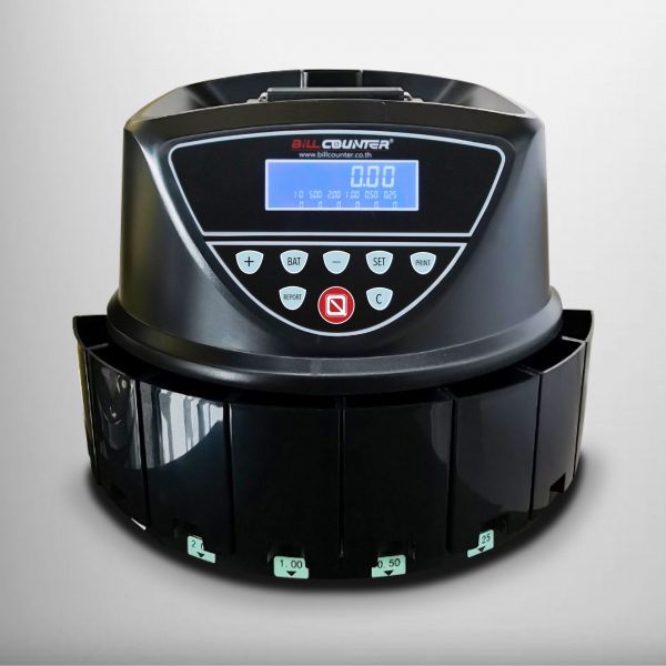 เครื่องนับพร้อมคัดแยกเหรียญ QBox รุ่น Q2