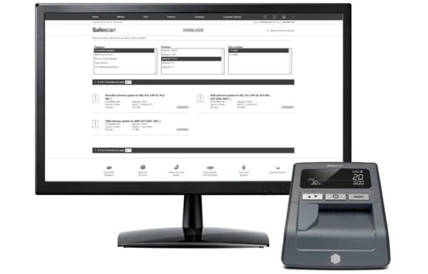 SAFESCAN 185-S AUTOMATIC COUNTERFEIT DETECTOR