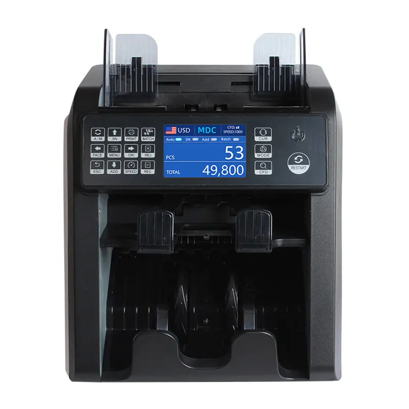 เครื่องนับพร้อมตรวจธนบัตร Qbox Q4