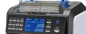 เครื่องนับพร้อมตรวจธนบัตร Qbox Q4